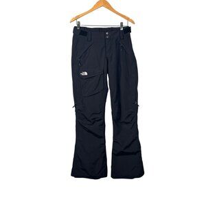 The North Face Insulated Snow Pants Womens XS Tall Long Black Ski Pants